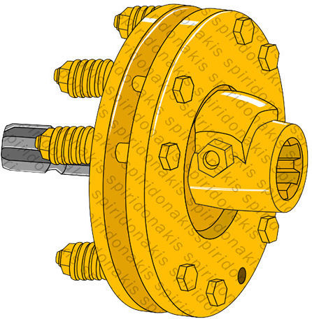 Shaft Clutch 0864 Lfm4 1-3/8 Z6 A-th R.200 Binacchi