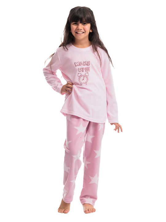 Sexen Pijama pentru copii De iarnă Fleece Roz