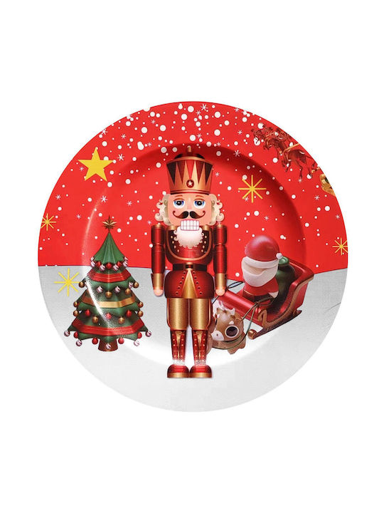 XMASfest Weihnachtliche Teller Kunststoff D31cm.
