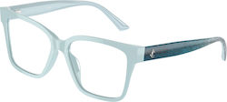 Jimmy Choo Women's Acetate Blue Prescription Ey...