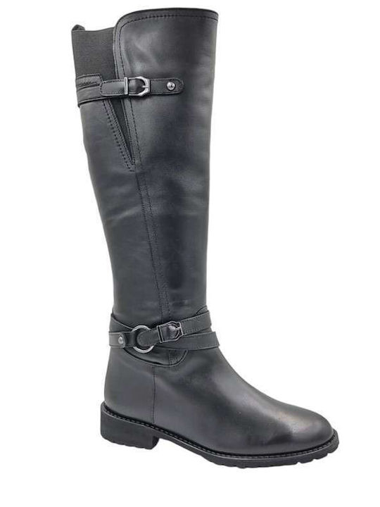 Mago Shoes Damenstiefel Schwarz