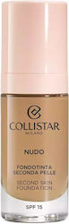Collistar Second Skin Лилаво/бяло SPF15 #3g-nat...
