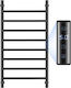 Vevor Electric Towel Rail 80x50cm Black