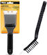 BBQ Cleaning Brush with Scraper 21.5cm