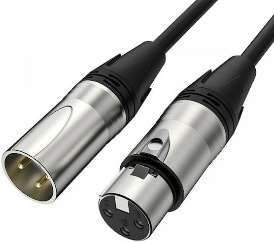 Maono Cable XLR male - XLR female Μαύρο 1m