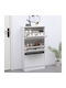 Holz Schuhschrank Cynthia 3d 60x24x118cm