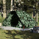 vidaXL Къмпинг сцена Igloo Зелена за 4 Хора