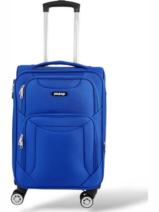 Playbags Βαλίτσα Ταξιδίου Καμπίνας Υφασμάτινη Μ...