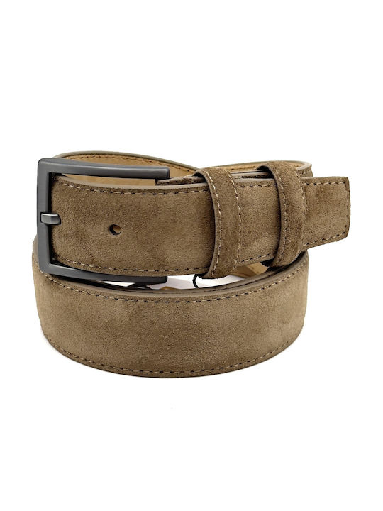 Legend Accessories Ανδρική Ζώνη Δερμάτινη Ταμπά