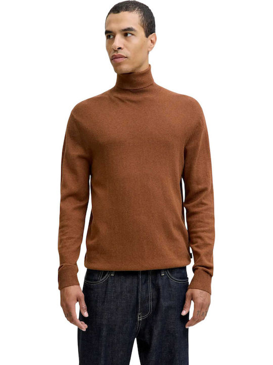 Jack & Jones Pulover cu mânecă lungă Brown