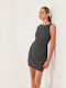 Enzzo Mini Dress Anthracite