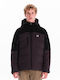 Winter Jacket Puffer Waterproof and Windproof Plum/Black
