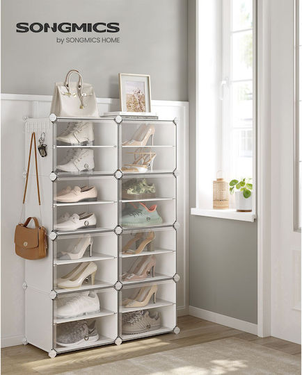Plastik Schuhschrank 94x32x124cm