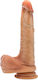 Blush Ρεαλιστικό Dildo με Όρχεις και Βεντούζα Flesh 14cm