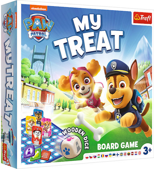 Board Game Paw Patrol Game My Treat for 2-4 Players 3+ Years Old Trefl