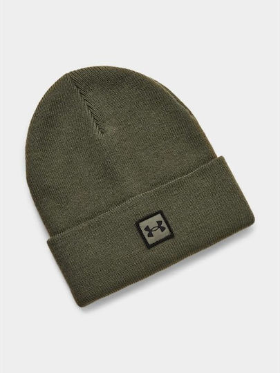 Halftime Beanie Unisex Beanie Knitted in Green color