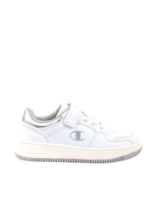 Champion Kids Sneakers with Scratch White