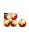 Hanging Ball Ornament Ornament Red 10cm