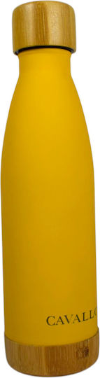 Nava Sticlă Termos Oțel inoxidabil 500ml Yellow