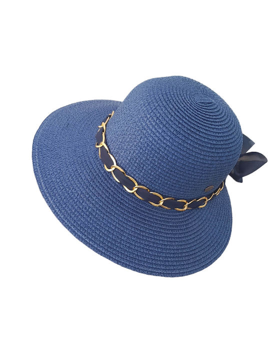 Wicker Women's Hat Blue