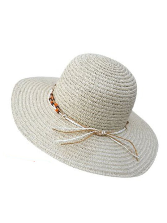 Wicker Women's Hat Beige