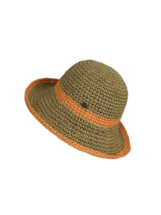 Knitted Women's Hat Brown