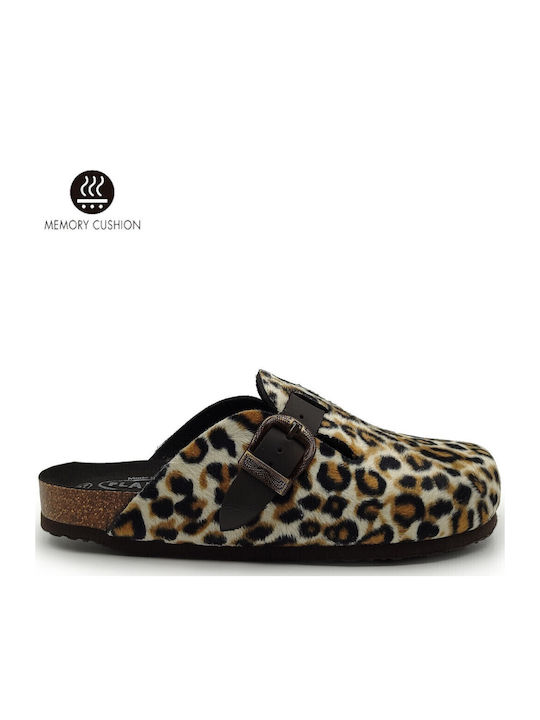 Plakton Anatomical Women's Slippers Brown