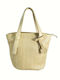 Damentasche Schultertasche Beige
