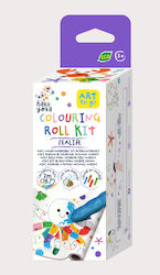 Drawing Roll Kit By Numbers 2 M Includes 4 Wax Colored Pencils Underwater Haku Yoka