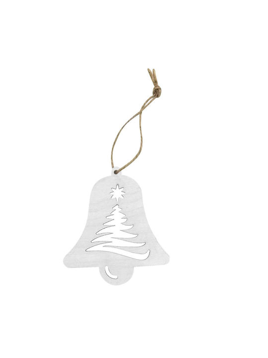 Hanging Bell Wooden 7cm