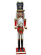 XMASfest Nutcracker de Crăciun Lemn Înălțime 50cm.