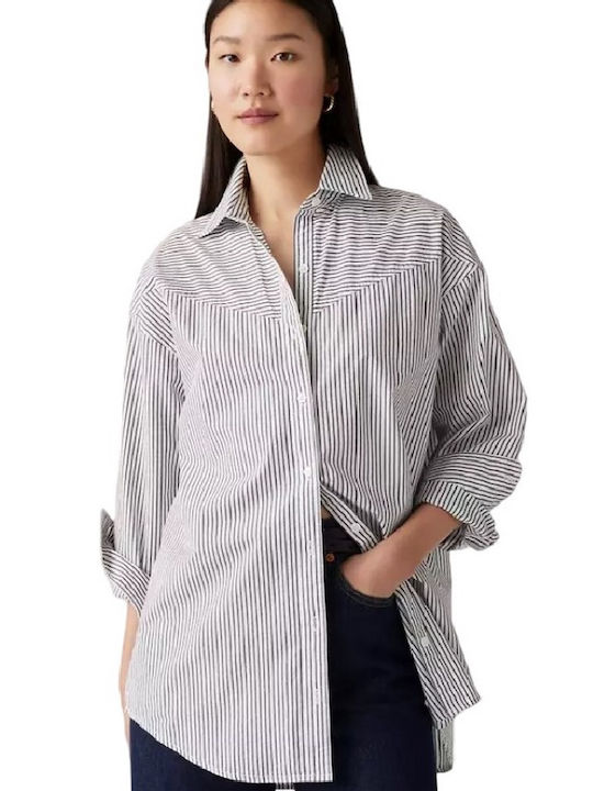 Women's Long Sleeve Shirt Blue