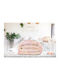 HappyNest Bettdecke Doppelbett Daunen 200x220cm Rosa