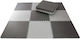 Δάπεδα Παζλ Γυμναστηρίου Πολύχρωμα 180x180cm 9τμχ