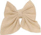Haarclip mit Schleife Beige
