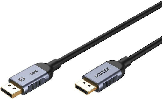 Unitek Cable DisplayPort Male - DisplayPort Male 1m Black