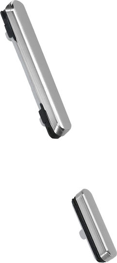 Clappio Power- und Lautstärketaste Samsung Galaxy S23 Ultra Grau