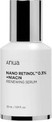 Anua Nano Retinol 0.3% + Niacin Anti-aging Serum Face with Retinol & Niacinamide 30ml Anua Nano Retinol 0.3% + Niacin Anti-aging Serum Face with Retinol & Niacinamide 30ml