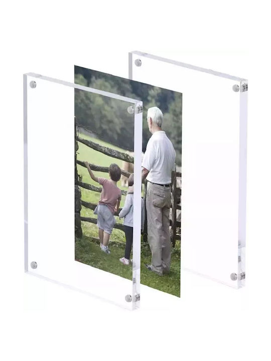 Kunststoff Fotorahmen mit Transparentem Rahmen