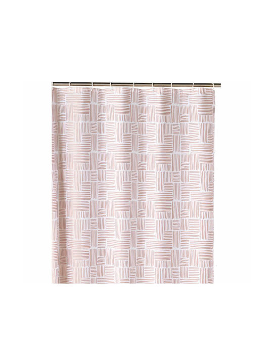 Kentia Logan Shower Curtain Fabric 180x200cm 14