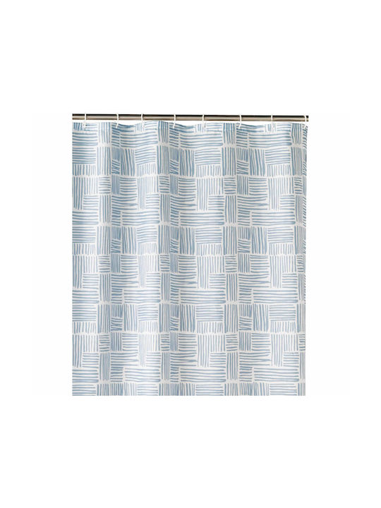 Kentia Logan Shower Curtain Fabric 180x200cm 19