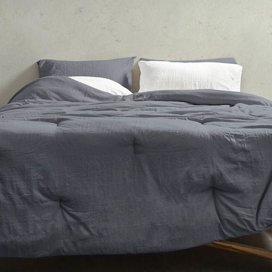 Cannon Duvet Cover Super King 220x240cm Blue 280 GSM