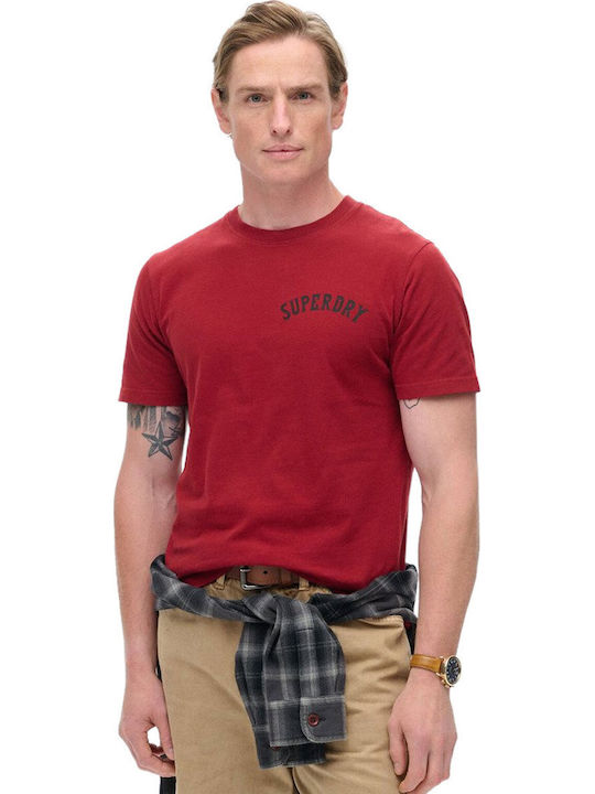 Superdry Μπλούζα Winery Red