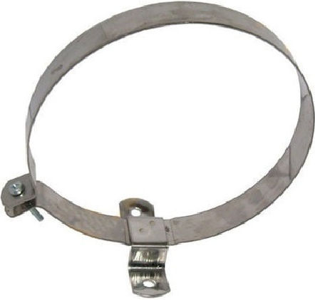 Stainless Steel Simple Chimney Support Inox Φ200.5
