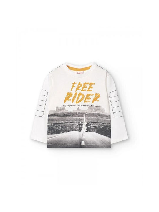 Children's Blouse Long Sleeve Off White