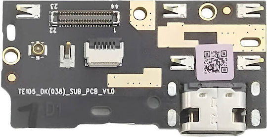 Conector de Încărcare Usb C Clappio Blackview Bv5300 Bv5300 Pro Negru