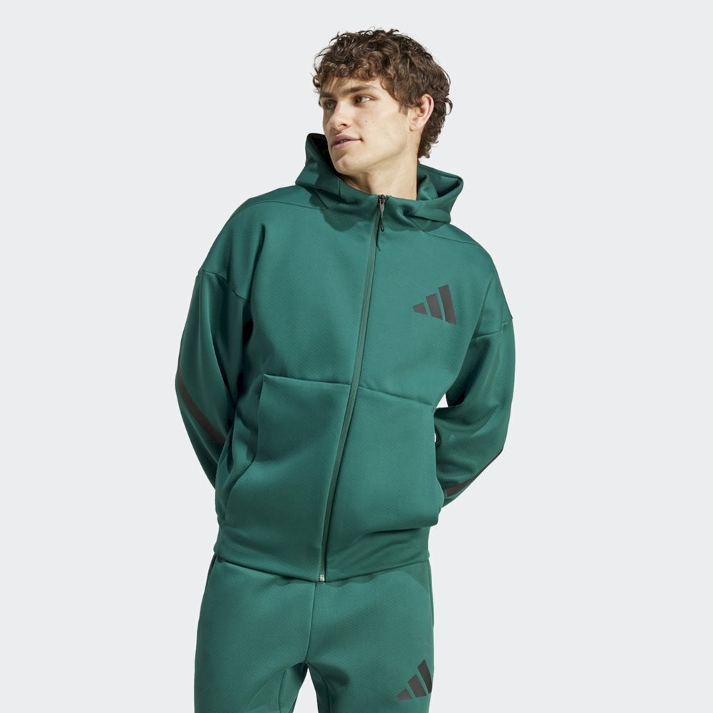 adidas Z.N.E. Sweatshirt mit Kapuze Grun JF6539 Skroutz