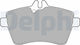 Delphi Bremsbelag Hinten