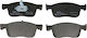 Delphi Brake Pad Front for Bentley Continental Citroen Jumpy Opel Vivaro / Zafira Peugeot Expert Toyota Proace / Proace (Verso)