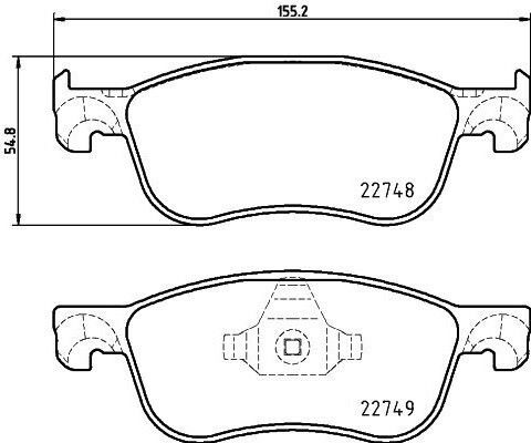 Hella Brake Pad